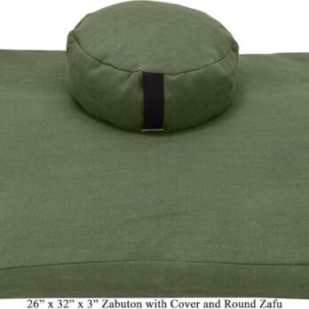 Premium Meditation Cushion and Mat Set