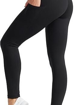 High Waisted No Front Seam Leggings
